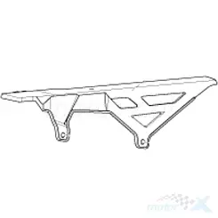 Osłona łańcucha napędowego Benelli TRK 702 / TRK 702 X 