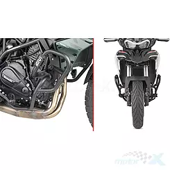 Gmole, osłony rurowe silnika, Givi TN8717, Benelli TRK 702 / TRK 702 X