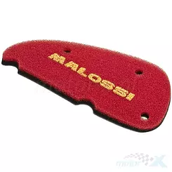 Wkład filtr powietrza gąbka Malossi Double Red Sponge, Aprilia SR 50 (silnik Piaggio) / Ditech 2000-