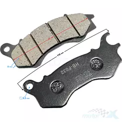 Klocki hamulcowe przednie Barton X-Trail 125 / Romet XDV 125