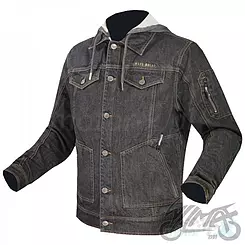 Kurtka motocyklowa jeansowa, wiosna, lato, jesień, LS2 Oaky Black