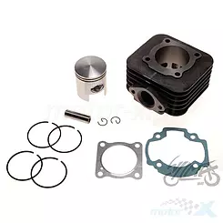 Cylinder kompletny 47.00mm 70cc żeliwo sworzeń 12mm Piaggio 2T AC