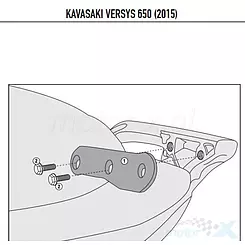 Adapter stelaża bocznego Kappa 4114KITK, Kawasaki Versys 650