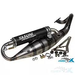 Wydech Yasuni R Black Aluminium, Minarelli horizontal (homologacja)