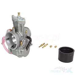 Gaźnik, gardziel 34mm, ssanie ręczne, Power Force, PWK TRX 250R / Blaster / Banshee / LT250R / CR125R