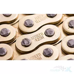 Łańcuch napędowy 428H 130 ogniw złoty Moretti Parts