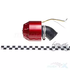 Filtr powietrza stożkowy 32mm 45° LED tuning