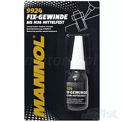 Klej do gwintów, niebieski, średni Mannol 9924 Fix Gewinde Mittelfest 10ml