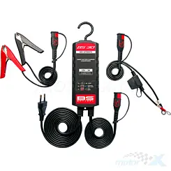 Inteligentna ładowarka do wszystkich akumulatorów, BS Battery BS 30, 12V STD/AGM/GEL/SLA/LITHIUM (LIFEP04), 3A DO 60Ah