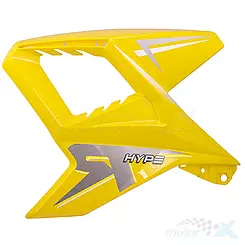 Osłona zbiornika paliwa lewa, żółta, Barton Hyper 125