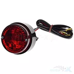 Lampa tylna, uniwersalna, okrągła, WM Motor 8117
