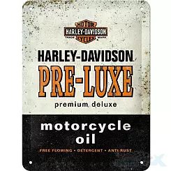 Tablica, plakat 15x20 cm, tłoczona blacha, harley-davidson pre-l 26277