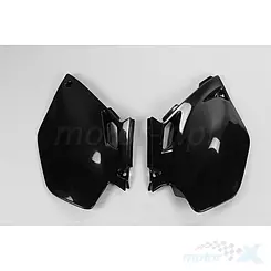 Osłony boczne czarne UFO Plast Yamaha YZF 250 / 450 03-05