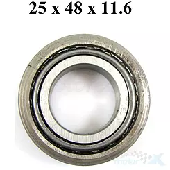 Łożysko stożkowe 91638-25 górne kolumny kierownicy, sztycy Junak 124