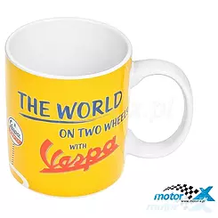 Kubek Vespa The world on Two Wheels with Vespa