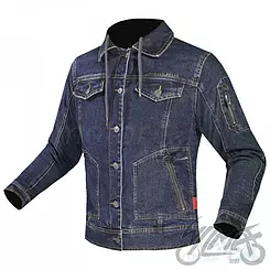 Kurtka motocyklowa jeansowa, wiosna, lato, jesień, LS2 Oaky Blue