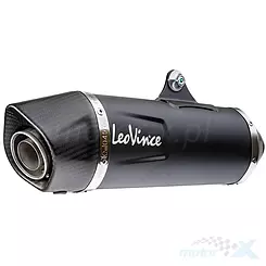 Końcówka wydechu, tłumik, LeoVince Nero, Yamaha X-Max 125 Euro5 21-23 / Tech Max 125 Euro5 21-23 (E)