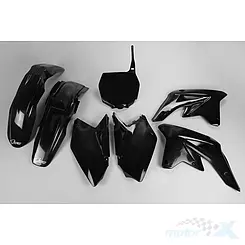 Zestaw osłon nadwozia czarny UFO Plast Suzuki RMZ 250 07-09
