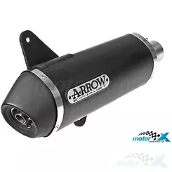 Końcówka wydechu Arrow Race Tech Alu Dark, Vespa GT / GTS / GTV 125 (E)