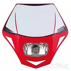 Lampa uniwersalna przednia, czerwona, Racetech GENESIS MASKRS00006