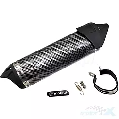 Tłumik, wydech uniwersalny, Moretti Parts ALU06