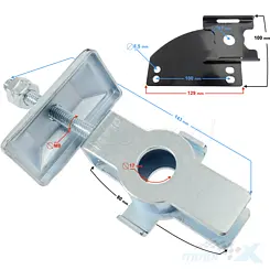 Napinacz łańcucha napędowego, prawy, Barton GT 125