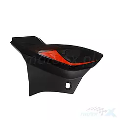 Osłona boczna lewa czarno-czerwona Junak 901 Sport / 122 Sport