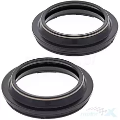 Uszczelniacze przedniego zawieszenia przeciwpyłowe 43x55.5x12 mm, All Balls 57-102, Aprilia Caponord 1200