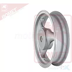 Felga tylna 2.50x12" srebrna 4T Romet 727 Premium (stary model)