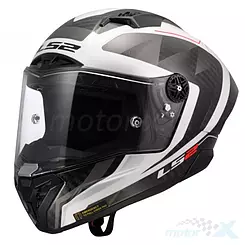Kask integralny LS2 FF805 Thunder GP Aero Raute Biało-Szary