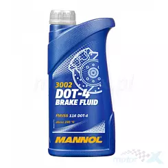 Płyn hamulcowy DOT4 Mannol 3002 Brake Fluid 1L