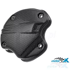 Nakładka pokrywy paska napędowego STR8, carbon, Gilera / Piaggio