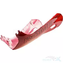 Osłona pod podłogą czerwona Romet 717 stary model / Azel Samar