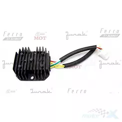 Regulator napięcia "125" (2x kostka 3/3 piny) Junak 611