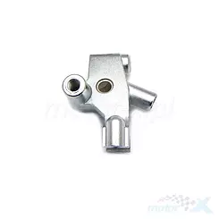 Korpus dźwigni sprzęgła lewy, chrom, Junak M11 / M16