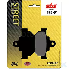 Klocki hamulcowe ceramiczne SBS Ceramic Street 581HF
