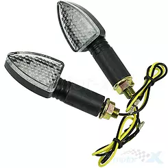 Kierunkowskazy LED MR106C czarne uniwersalne