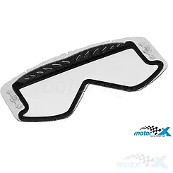 Szybka Smith Fuel, podwójna, lexan, airflow, bezbarwna, z zaczepami na zrywki tear-off