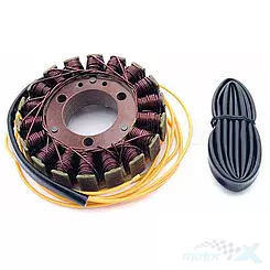 Stator iskrownik, stojan alternatora, alternator, Electrex G02 Suzuki, Kawasaki