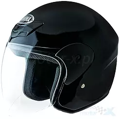Kask otwarty Awina TN8661 czarny połysk