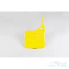 Tablica na numer startowy żółta UFO Plast Suzuki RM 125 / 250 87-95