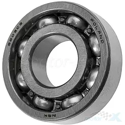 Łożysko kulkowe 6203 P6 17x40x12mm wałka głównego skrzyni biegów (str. prawa)