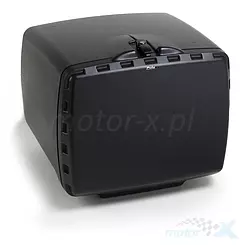 Kufer tylny z zamkiem 58x56x40cm, Puig MEGA BOX, dla kurierów, duży, czarny, 100L