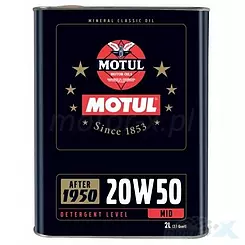 Olej silnikowy 4T Motul Classic 20W50 mineralny 2L