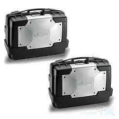 Kufry centralne lub boczne 46L Monokey Garda 2 szt + dodatkowy zamek Kappa KGR46PACK2