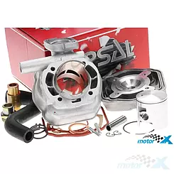 Cylinder kompletny z głowicą Airsal Sport 47.60mm 70cc sworzeń 12mm, Peugeot stojący LC