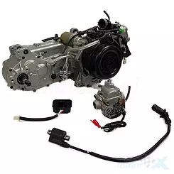 Silnik kompletny 150ccm automat z biegiem wstecznym, 157QMJ 4T AC "SYM" do ATV, Buggy, Quad
