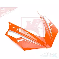 Osłona przednia górna pomarańczowa Zipp Pro XT RS 125