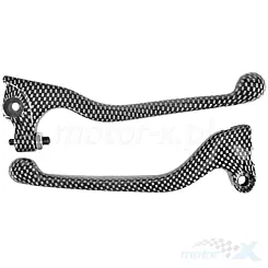 Dźwignie hamulca, sprzęgła TNT, carbon, Derbi Senda R/R X-Race/R X-Treme 00-10 / Senda SM/SM X-Race/SM X-Treme 00-10