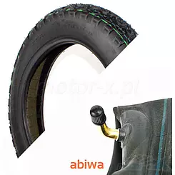 Opona motocyklowa 3.00-12 + dętka, TT Boss Tire BL-326